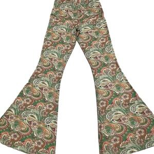 Natural Life Paisley Patterned Pants